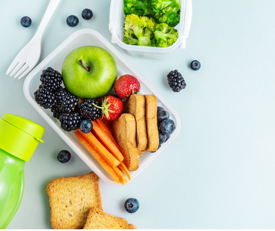 Healthy snacks and lunchboxes